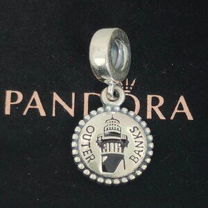 Pandora Outer Banks Lighthouse Exclusive Dangle Charm Pendant S925 Silver